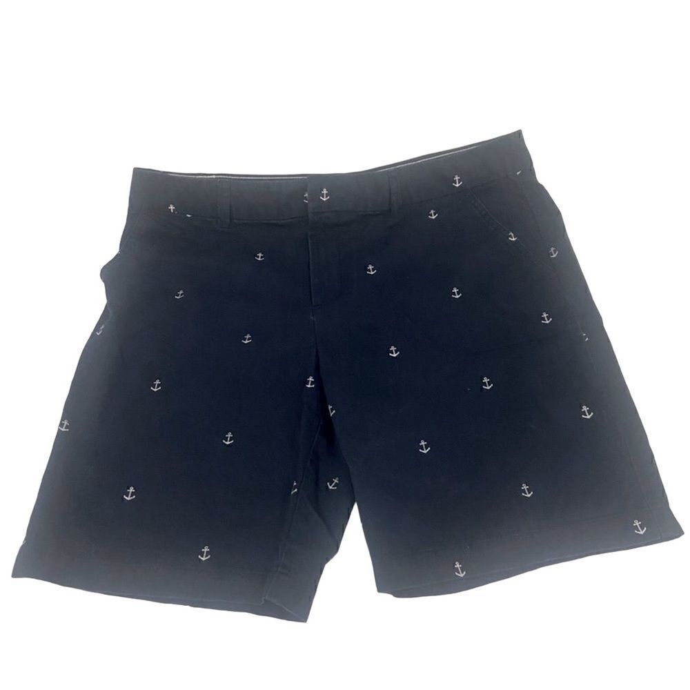 Tommy Hilfiger Men’s blue shorts white anchors embroidered size 14 - Picture 1 of 6